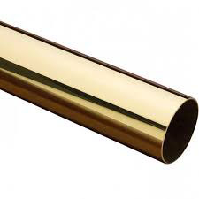 Polished Brass Pipe For Shower Arm
